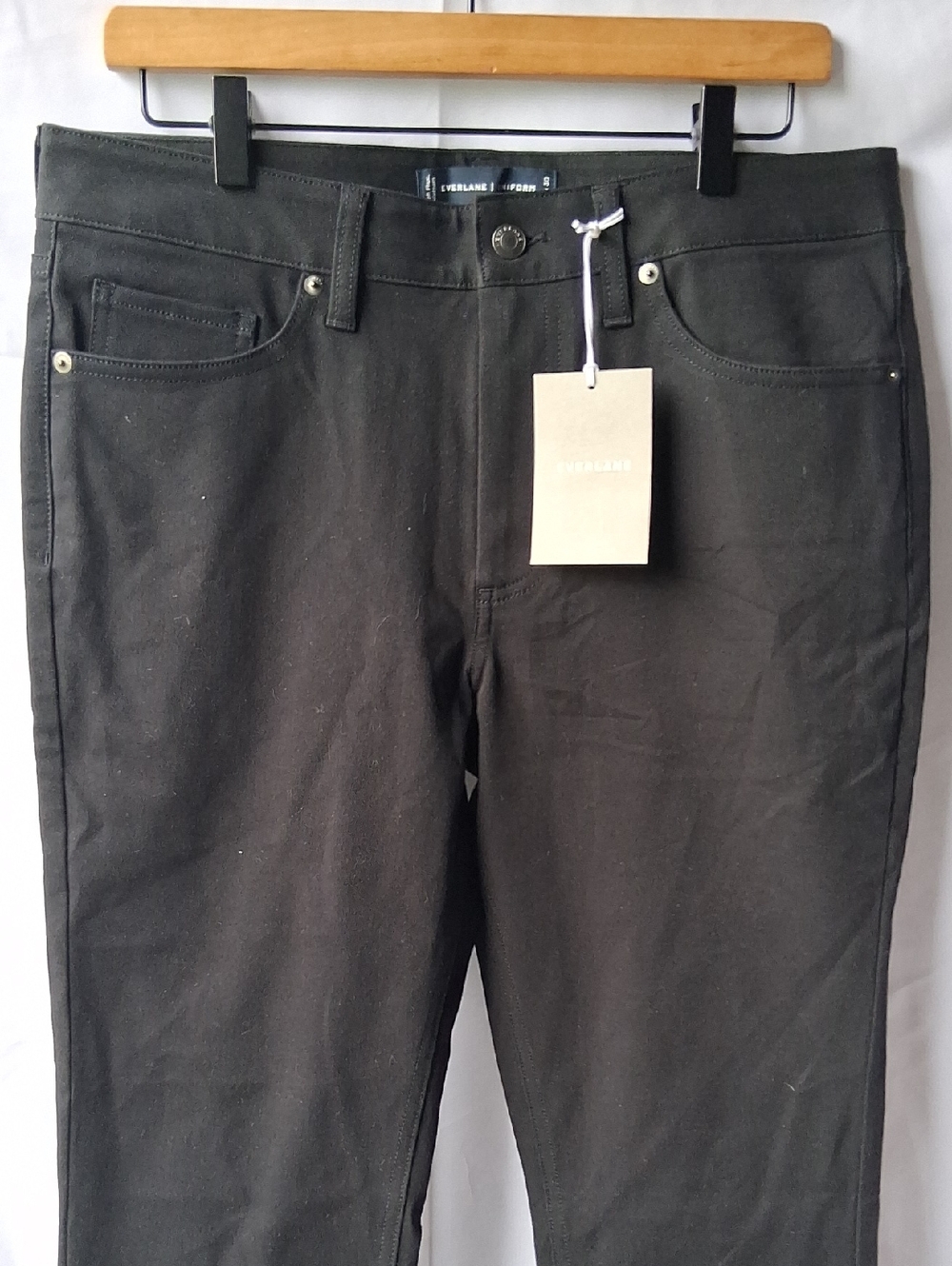 Everlane The Performance Black Slim Jeans 32×30 - Picture 4 of 6